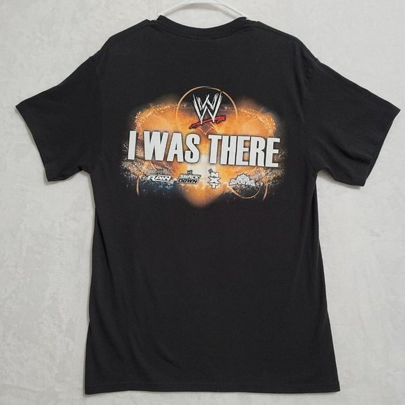 WWE Wrestling "I Was There" T-Shirt John Cena Undertaker SZ Lg Raw SmackDown Blk - Picture 4 of 16